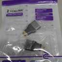 VCE Mini HDMI to HDMI Adapter, 8K@60Hz/4K@120Hz UHD Converter with Gold-Plated Connectors and Alloy Housing 48Gbps HDMI 2.1 for Camera, Tablet, Laptop to TV, Monitor, Projector