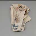 Artoid Mode Brown Poppy Floral Leaves Spring Table Runner, Seasonal Summer Kitchen Dining Table Decoration for Home Party Decor 13x60 Inch