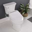 Bio Bidet USPA PRO Modern Bidet Seat, Warm Water, Heated Seat & Dryer, Remote Control, Elongated
