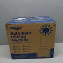 Automatic Ironing Machine, Portable Hands-Free Wrinkle Remover for Shirts & Pants, Gentle on All Fabrics, Ironing Machine Perfect for Apartments & Business Travel