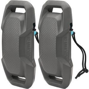 KEMIMOTO Boat Fenders Boat Bumpers for Docking Upgraded Boat Fenders Bumpers, Fit for Bass Boat Jon Boat and Pontoon Boat (Classic, Gray, 2 PCS)