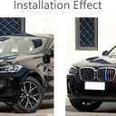Lanyun compatible with bmw X4 accessories grille color grill insert trims grill stripes 2022 2023 bmw G02 X4 xdrive 30i