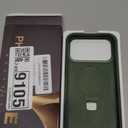 Lufanbis Magnetic for iPhone 17 Pro Max Case with Ring Stand, [10 FT Drop Protection] [Velvety Touch] Slim Translucent Matte Back Shockproof Phone Case for iPhone 17 Pro Max 6.9'', Midnight Green