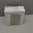 Clear Tarps with Grommets 3x3ft, PVC Vinyl Clear Tarp Heavy Duty Waterproof 20Mil Winter Pation Porch Enclosure Panel, Transparent Rainproof Canopy Fabric for Camping, Chicken Coops Cover