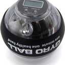 Torque Ball Hand Exerciser - Auto-Start Wrist Power Gyro Ball with LED Lights, Forearm & Grip Strength Trainer