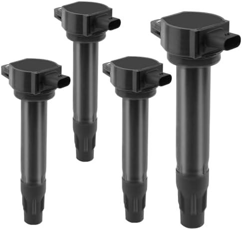 Ignition Coil Pack UF557 Set of 6 Compatible with Jeep Patriot Compass, Dodge Caliber Journey, Chrysler Cirrus Sebring 2.0L 2.4L L4 Replace# GN10346, 5C1644
