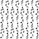 12 PCS Musical Note Banners Music Themed Party Decorations Hanging Swirl Musical Notes Garland Kit Music Note Paper Cutouts for Music Concert Music Themed Birthday Wedding Baby Shower Party Decor