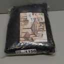 Genina Waterproof Seat Covers for Dining Room Chair Covers Set of 8, Stretch Jacquard Kitchen Parson Chair Slipcover Protector (8 PCS-Rear-covered, Black)