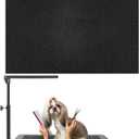Dog Grooming Table Mat, (24x36inch) Dog Grooming Table Mat Pad Non-Slip, Pet Grooming Table Mat for Grooming Dogs at Home, Pet Groomers Table Mat, Easy-Clean Durability