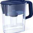 AQUAPHOR Water Filter Pitcher Compact 5 Cup with 1 x B15 Filter - Dark Blue