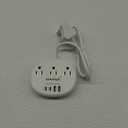 South Africa Plug Adapter, Type M Adapter for South Africa with 3 American Outlets 4 USB Ports (2 USB-C) Total 24W, Type M Plug Converter for USA to South Africa Botswana Namibia Nepal Bhutan