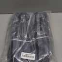 Windyun 50 Pcs Reusable Tote Bag Bulk 8 x 4 x 10 Inch Non Woven Shopping Bag with Handle Christmas Reusable Grocery Gift Tote (Navy Blue)