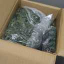 Cedar Christmas Garland with Lights for Mantle - Decorations 9ft Realistic Lighted Faux Pine Garlands for Xmas Home Decoration Indoor Stairs Railing Fireplace Outdoor 9 ft Prelit Garland Door Decor