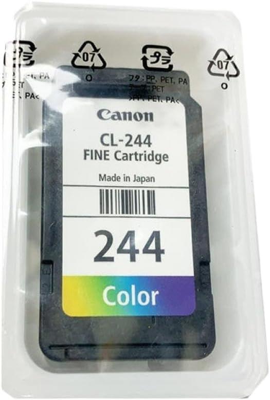Compatible PG 243 CL 244 Ink Cartridge for MG2520 MG2522 TS3120 TS3122 MX492 Printers(CL244)
