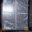 KEIKI 6-Piece Outdoor Patio Furniture Set, Rattan Patio Conversation Set with 2-Seater Sofa, 2 Single Sofa, 2 Ottomans, Coffee Table, PE Wicker Sofa Set, for Garden, Backyard, Lawn, Deck, Dark Gray