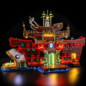 BRIKSMAX 2.0 Light Kit Compatible with Lego ONE Piece The Baratie Floating Restaurant 75640 Building Sets- LED Lighting Kits (Accessories Only), Cable-Hiding Tech for Display, Gifts & Collectors