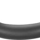 Room Darkening Curtain Rods for Windows, 28 to 84 Inches Splicing Construction Drapery Rod, 1" Adjustable Blackout Wrap Around Curved Curtains Rod, Wall Mounted Ceiling Mounted, Matte Black