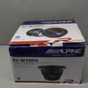 Alpine R2-W10D4 10" R-Series R2 Subwoofer, Dual 4-Ohm, 750 Watt RMS