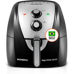 Air Fryer - 8.6 Quart Extra-Large Air Fryer, 2 Simple Dial Controls, 1800 Watt