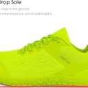 ASITVO Wide Barefoot Shoes Men Gym Zero Drop Sole Minimalist Cross Trainer Width Toe Box Sneakers Grounding Knit No-Sew Upper TPU Toe and Heel Colorful