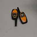 Two Way Radios for Adults, Topsung M880 FRS Walkie Talkie Long Range with VOX Belt Clip/Hands Free Walki Talki with Noise Cancelling for Women Kids Camping Hiking Cruise Ship (Orange 2 in 1)