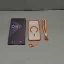 3 in 1 Magnetic Shockproof for iPhone 17 Pro Max Case, [Fit for MagSafe] [TOP Military Protection] 1X Screen Protector+1X Wrist Strap, Camera Control Cover for iPhone 17 ProMax Translucent Orange