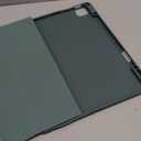 JETech Case for iPad Air 11-Inch M3/M2 (2025/2024), iPad Air 5/4 (2022/2020 5th/4th Generation 10.9-Inch) with Pencil Holder, Slim Tablet Cover with Soft TPU Back, Auto Wake/Sleep (Misty Blue)