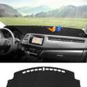CARTIST Dashboard Cover Mat for 2016-2021 2022 Honda HR-V HRV Accessories Dash Cover Flannel Dash Mat Sunshade Glare UV Rays Protector