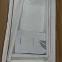 WOHOMO Folding Desk, 31.5" Small Desk for Small Spaces, Easy Assemble Foldable Computer Desk for Laptop, Mini Portable Working Table Narrow Wooden Writing Workstation for Home Office, White