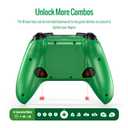 BETMI for Wireless Xbox Controller with Macro Programmable/Turbo/Remappable/Dual Vibration/with Adapter, 2.4GHz Gamepad Compatible with Xbox One, Xbox Series X/S, PC (Green)