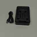 TechGlow Foldable Cellphone Stand with Bluetooth Speaker and Charging Function Birthday Gifts for Men Women Mother Father Boy Girl Teens Cool Tech Gadgets (Black)