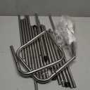 3 Tier Expandable Shoe Rack for Closet, Stainless Steel Shoe Shelf, Strong Weight Capacity Shoes Organizer, Easy to Install and Saving Space Standing Shelf with Sturdy Frame(3 Tier)