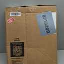 Mayfair Bennett Toilet Seat with Chrome Hinges, Slow Close Wood Seat, Secure Metal Hinges, Easy Install, Made in USA, Round, White