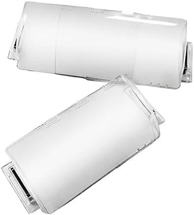 2PCS Transparent, Powerful Magnetic Vent Deflector, Vent Deflectors for Home Floor Adjustable from 9 Inches to 15 Inches in Size, Suitable for Ceiling Vents Floors and Side Walls