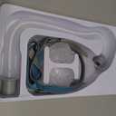 Upgrade Nasal Pillow Under The Nose Silicone Mask Assembly, Replacement Accessory with Headgear, Frame, Tube and 3 x Nasal Pillow