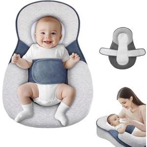 Baby Lounger Pillow for Infant Support Cushion Reflux Breastfeeding Pillow, Bottle Feeding, Tummy Time