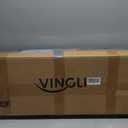 VINGLI Pool Vacuum Cleaner Automatic Sweeper Swimming Pool Creepy Crawler Vacuum with 33FT Hoses (Navy Blue&White)