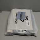 LOVEVOOK Tote Bag for Women, Puffer Work Handbag 15.6 Inch Laptop Purse for Nurse Teacher, Large Quilted Travel Tote Shoulder Bag with Zipper for College Office Clinical Gym, Cream-Black-Brown