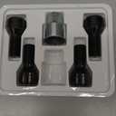 36136792851 Lockable Wheel Lock Anti-Theft Bolts Fit for BMW 228i 328d 328i 335i 428i 435i 528i 535d 535i 650i X1 X2 X3 X4 X5 X6 X7 Z4 M2 M3 M4,Replace Model M14x1.25 Bolts with 1 Key, Rim Locks