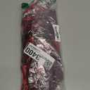 Avanova Corset Tops for Women Lace Up Overbust Corset Bustier Strapless Sexy Going Out Crop Top (Large, Burgundy)