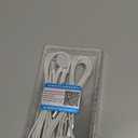 2Pack White-Upgraded 3 in 2 USB C Cable for Watch Charger Phone Charger USB C Multi Fast Charging Cable Compatible with Watch Ultra/SE/10/9/8/7/6/5/4/3/2/1 & Phone 16/15/14/Galaxy S23-4FT