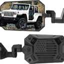 JOYTUTUS Mirrors Doors Off Compatible with Wrangler JL Gladiator JT 2018-2026, Wrangler JL Side Mirrors with Doors Off Wider View No Vibrate & Wobble (Patented), Not Fit Doors On