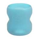 Dr. Brown's Options+ Wide-Neck Glass Bottle Sleeve, 100% Silicone, Blue, BPA-Free, 5 oz, 1-Pack