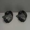 Corner Shower Caddy Suction Cup,Shower Shelves with Hooks,No Drilling Powerful Suction Bathroom Organizers and Storage,Removable Waterproof Rustproof Shower Bathroom Accessories Decor(Grey 2Pack)