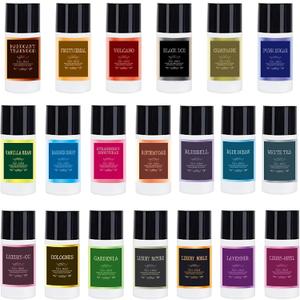 Car Air Freshener Refill Cologne Aromatherapy Oil 20 PCS, Essential Oils Mixed Fragrance Set for Car Diffusers (No Diffuser Included)