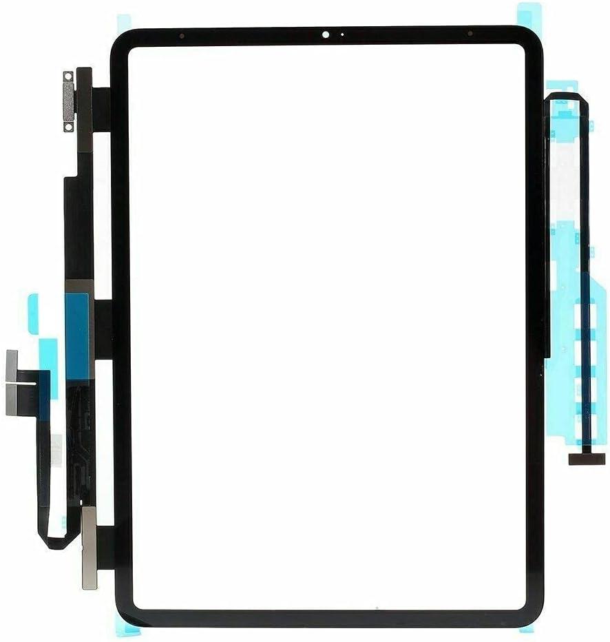TheCoolCube Touch Panel Digitizer Glass Screen Replacement for iPad Pro 4th (2020) A2229/2069/2232/2233 12.9 inch Tablet (Not Include LCD Display) (Black)