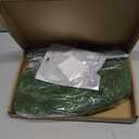 4 ft Christmas Mirror Garland with Light Artificial Norfolk Pine Cypress Garland Realistic Norfolk Pine Christmas Decoration for Xmas Mirror Fireplace Mantle Wall Table Stairs Indoor Decor