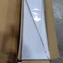 6x8 FT Metal Tool Shed, Galvanized Steel Large Outdoor Storage Shed, Storage Shed Equipped with Vents, Tool Shed with Door and Padlock, Ideal for Backyards, Patio Lawns and Outdoor, Brown White