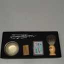 Gentleman Jon Straight Razor Shaving Kit - Vintage Wet Shave Grooming Set, Includes Straight Edge Razors for Men, Badger Hair Shaving Brush, Alum Block, Shave Soap, Bowl & Double Edge Safety Blades