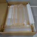 Acrylic Sign Holder 8.5X11 Gold Frames Double-Sided Gold Picture Frames for Flyer Holder Menu Holder Wedding Table Number Holder Christmas Photo Frame with Removable Sticky Dots -6 Pack